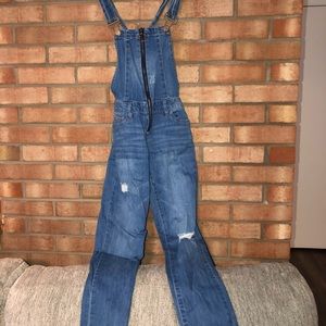 denim overalls
